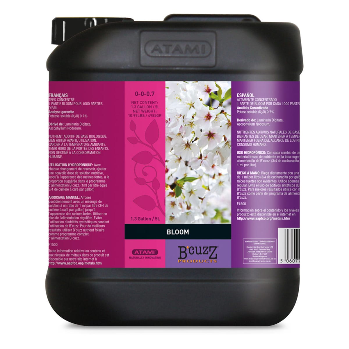 B'cuzz Bloom Stimulator - 2.6 Gal / 10L