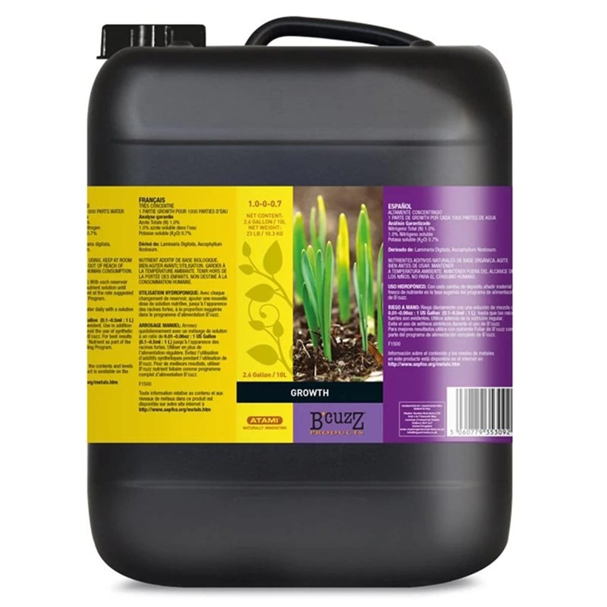 B'cuzz Growth Stimulator - 2.6 Gal / 10L
