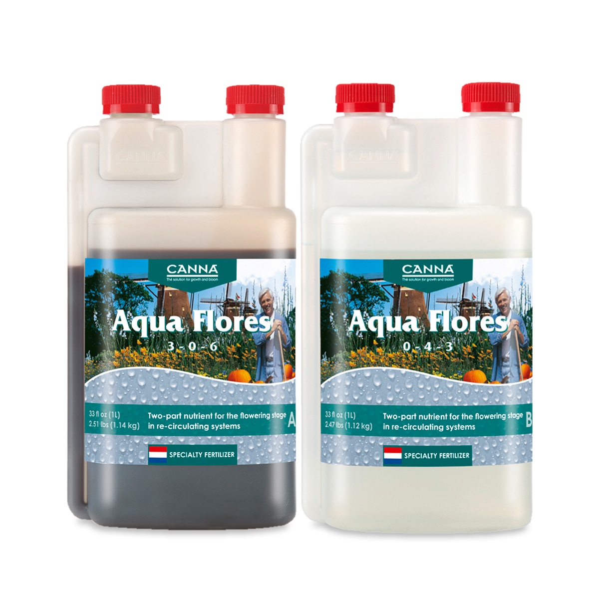 Canna Aqua Flores A B 1 Liter
