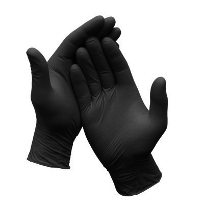Black Nitrile Gloves - 100 Pack XXL