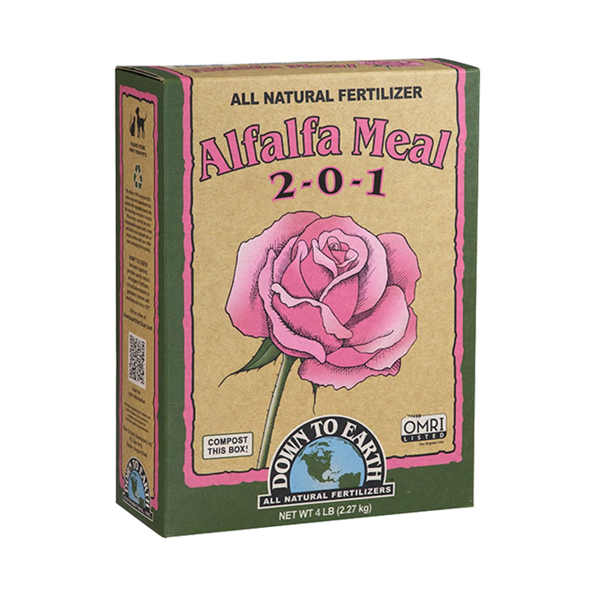Down To Earth Alfalfa Meal - 4 Pounds