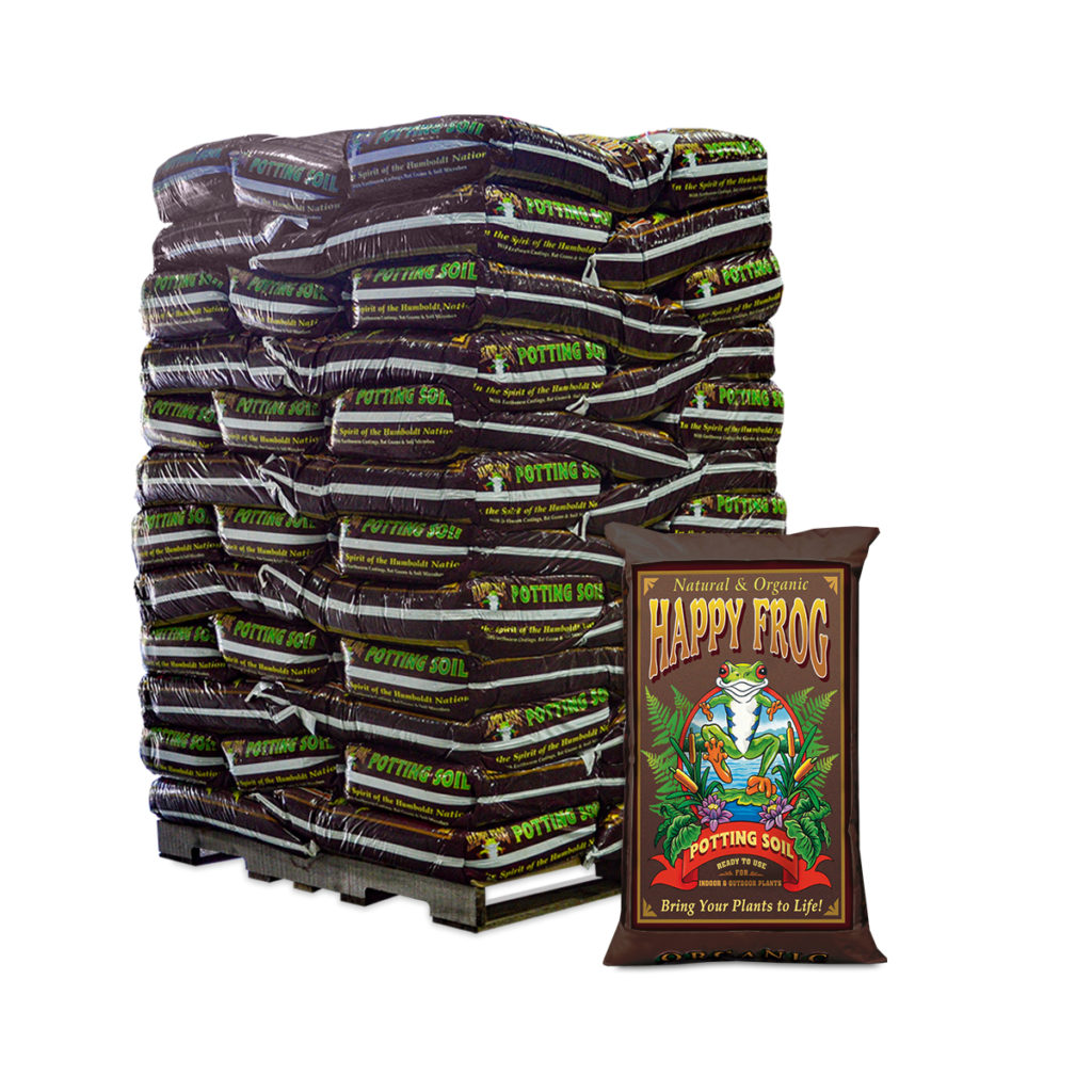 FoxFarm Happy Frog Potting Soil | Bulk Pallet - 60 Bags