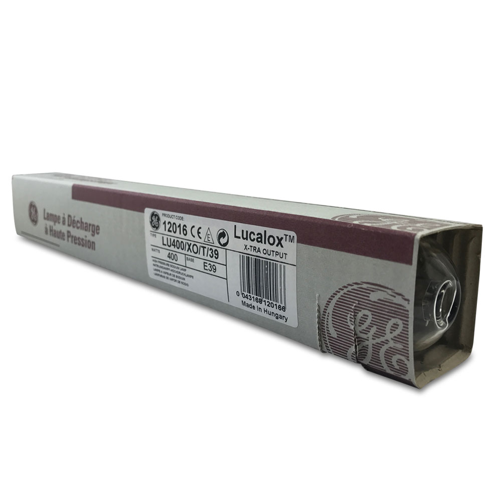 Ge Lucalox 400 Watt Hps Bulb Box