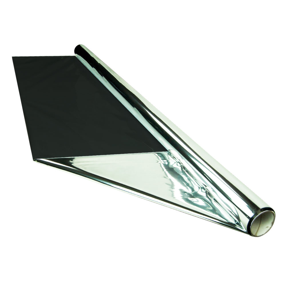 Mylar / Black Poly 2 mil - 100 Foot