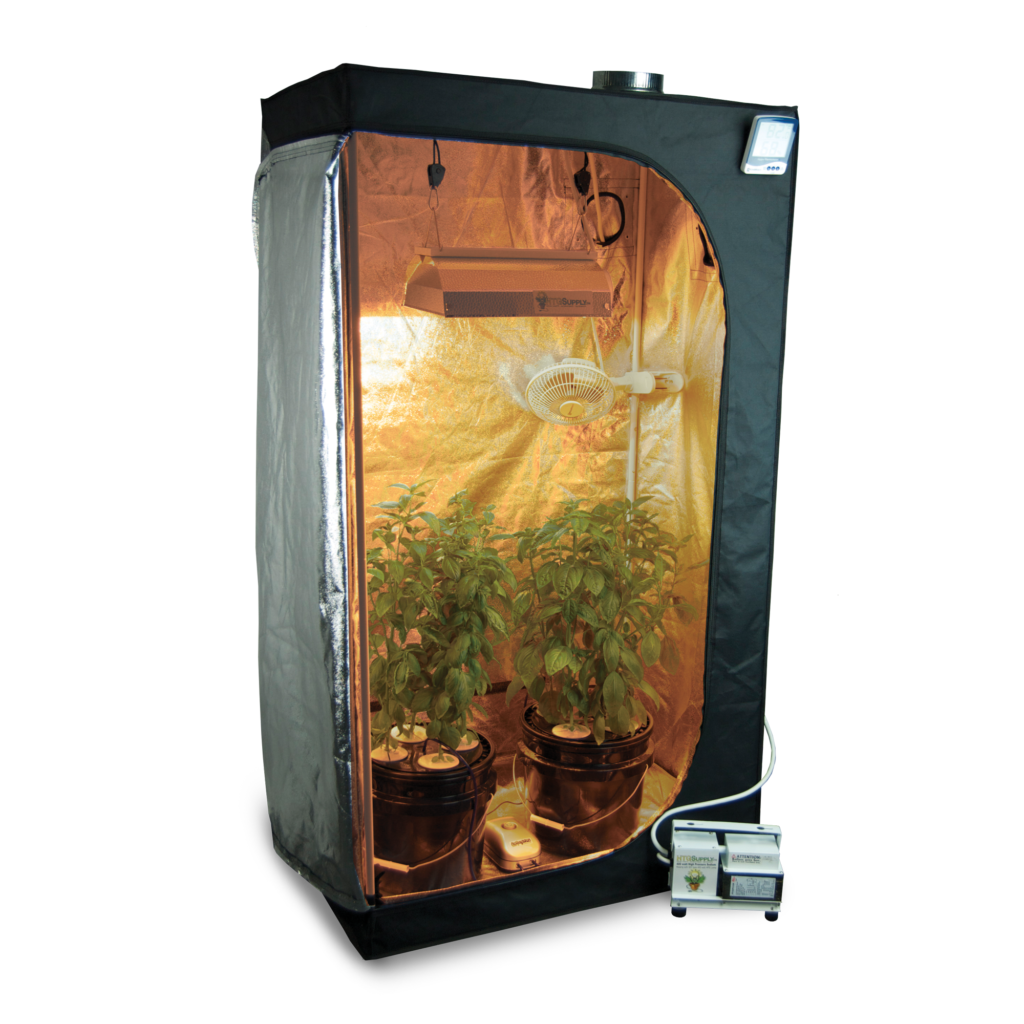 HTG Supply 250w 2' x 3' Hydroponic Grow Tent Kit - Small