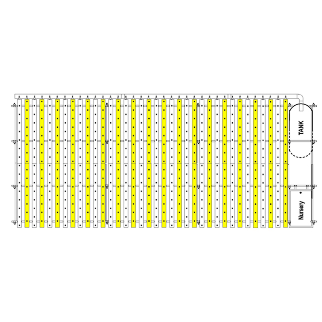 Crop King 10 36 Nft Hydroponic System