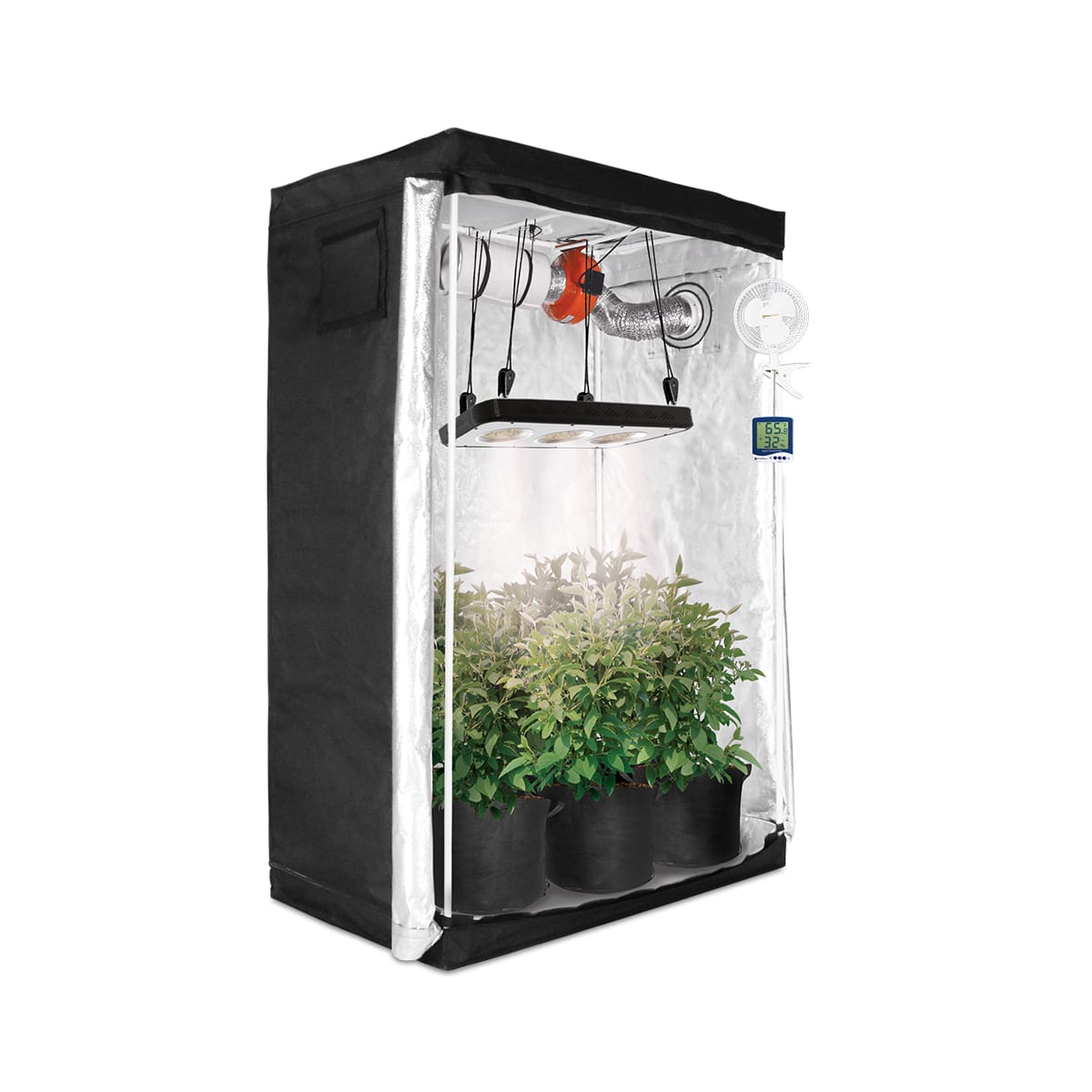 HTG 2'x4' Organic LED Grow Tent Kit