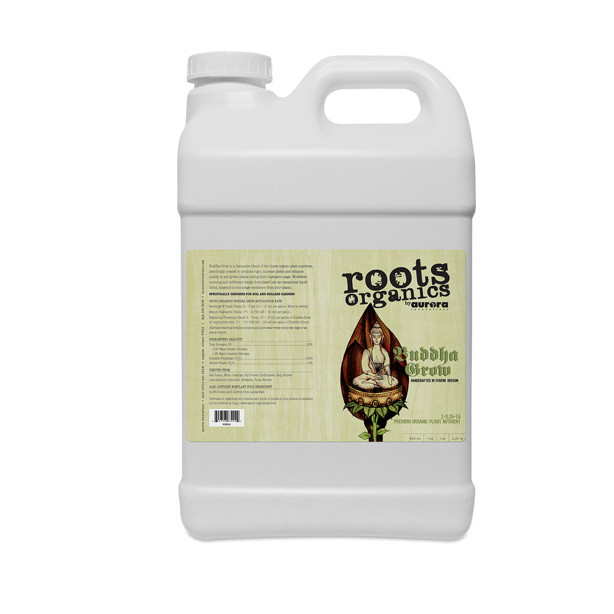 Roots Organics Buddha Grow 2.5 Gallons