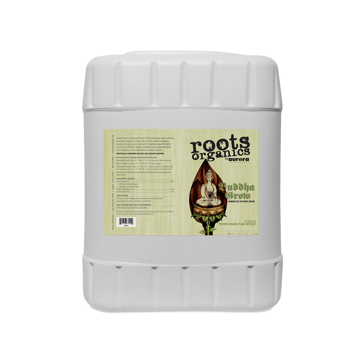 Roots Organics Buddha Grow 5 Gallons
