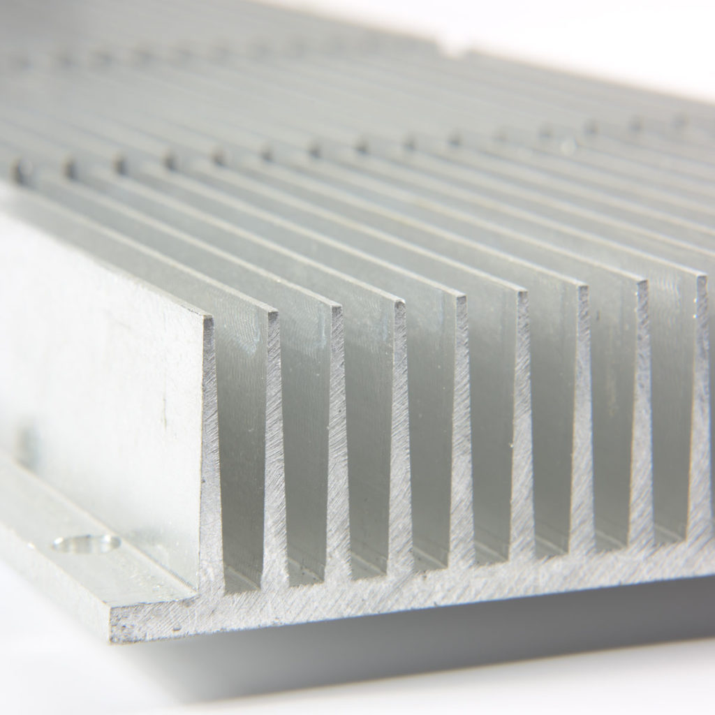 Agromax 600 Watt Led Grow Light Heat Sink Closeup