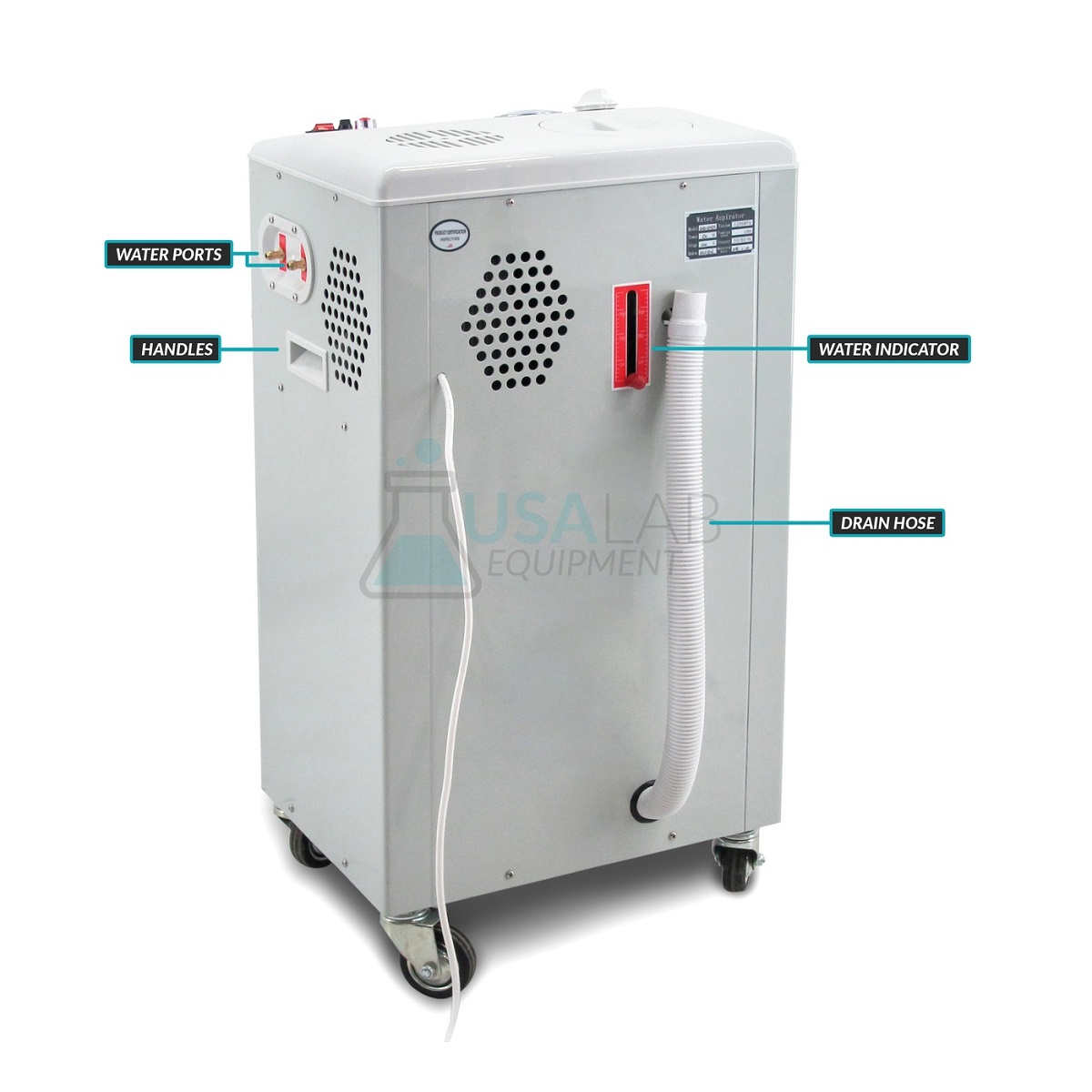 Usa Lab 50L Rotary Evaporator Turnkey Setup Rotovap Re 1050 Pump System