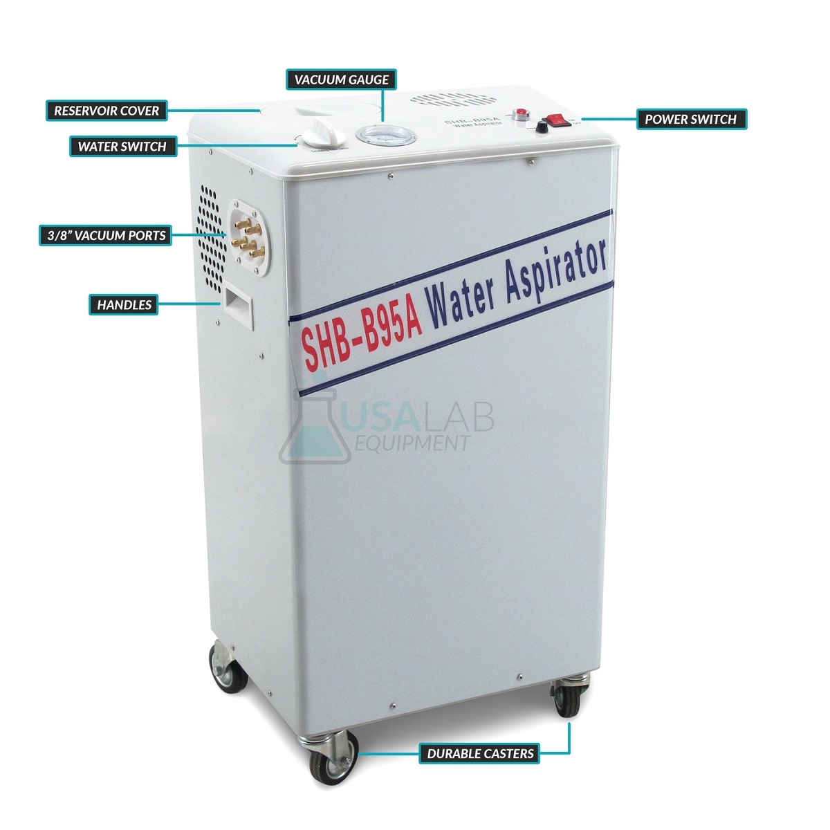 Usa Lab 50L Rotary Evaporator Turnkey Setup Rotovap Re 1050 Pump