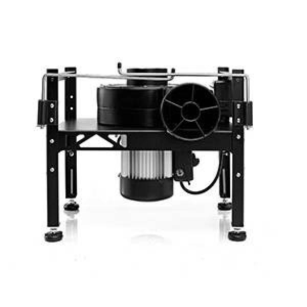 Twister T6 Leaf Vacuum - with catcher- side view