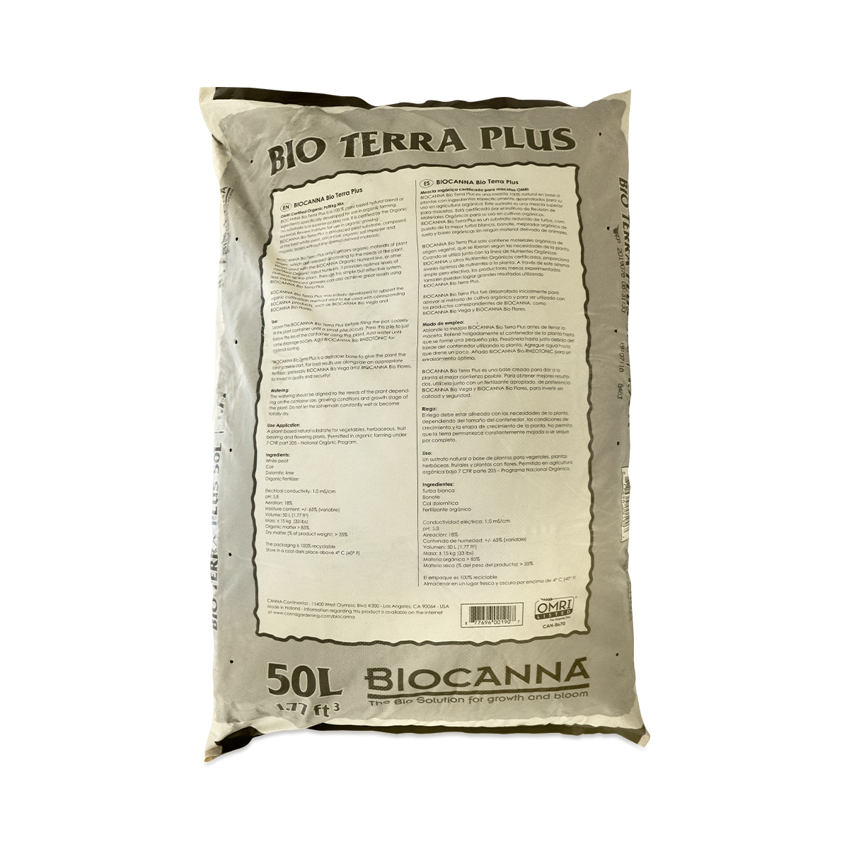 Canna Bio Terra Plus Potting Soil