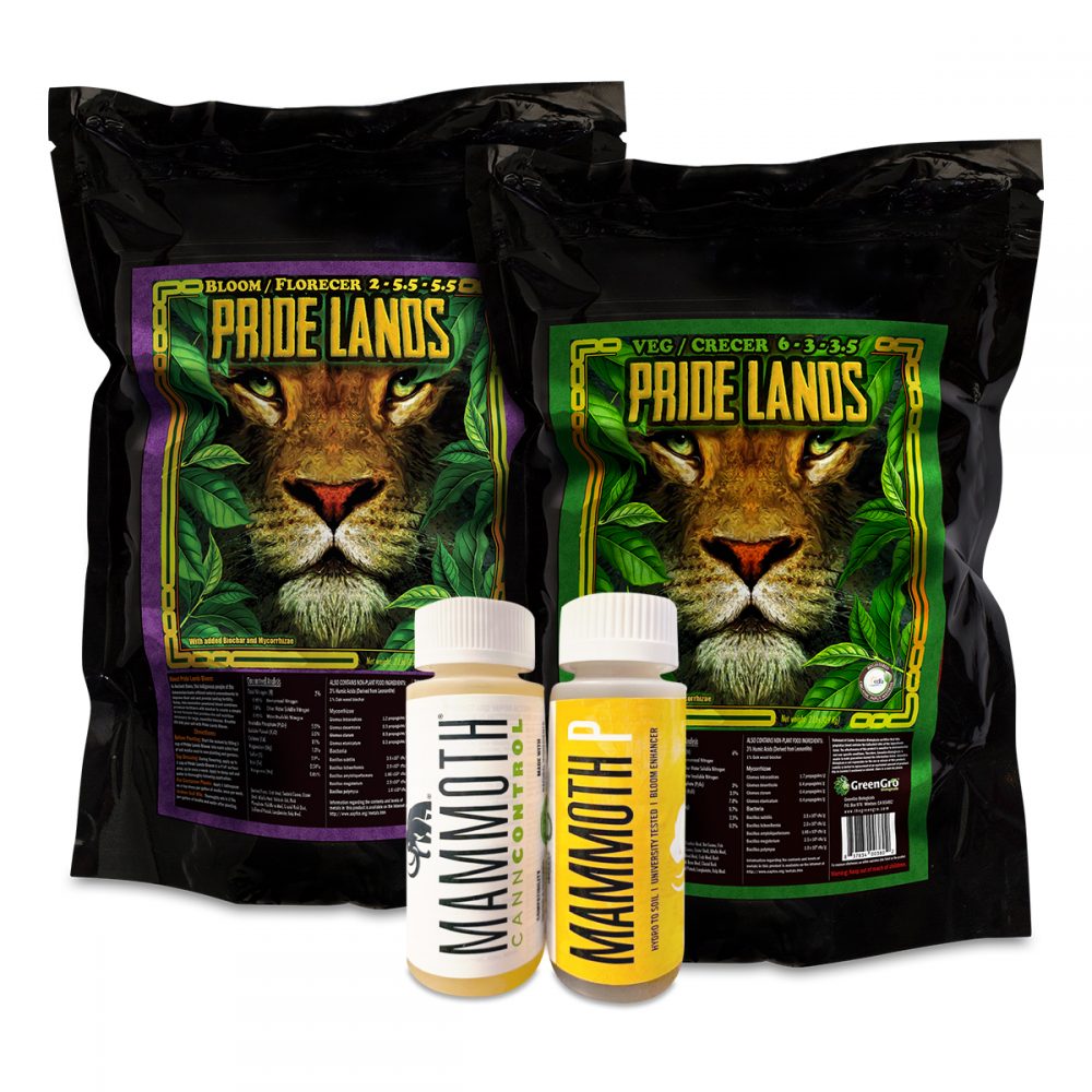 GreenGro Biologicals Pride Lands And Mammoth Tent Kits