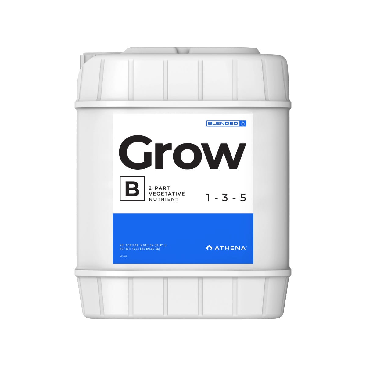 New Athena Grow B 5 Gallon