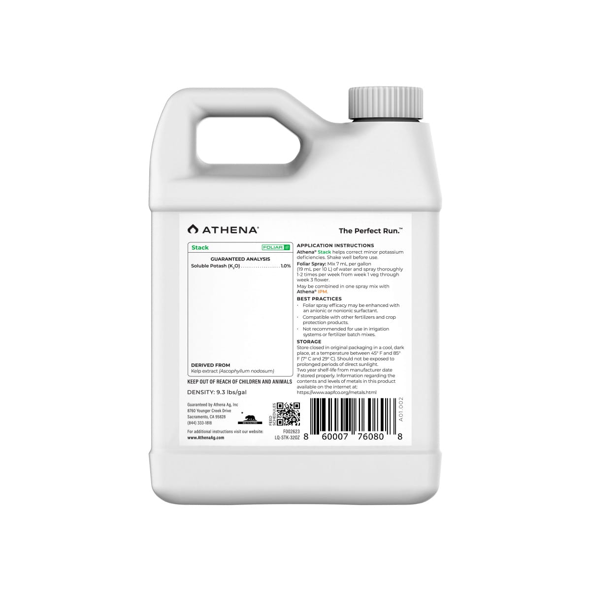 New Athena Stack 32 oz Back