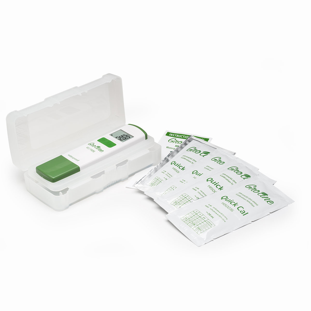 GroLine Waterproof EC-TDS Meter Pen Case