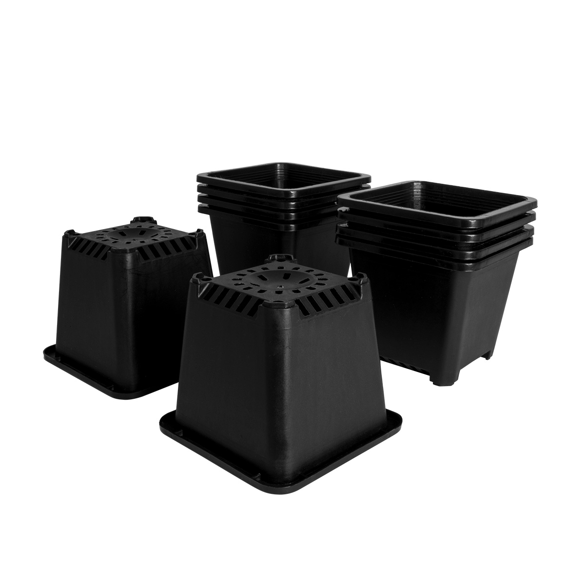 HTG Supply Square Pots in a Bundle