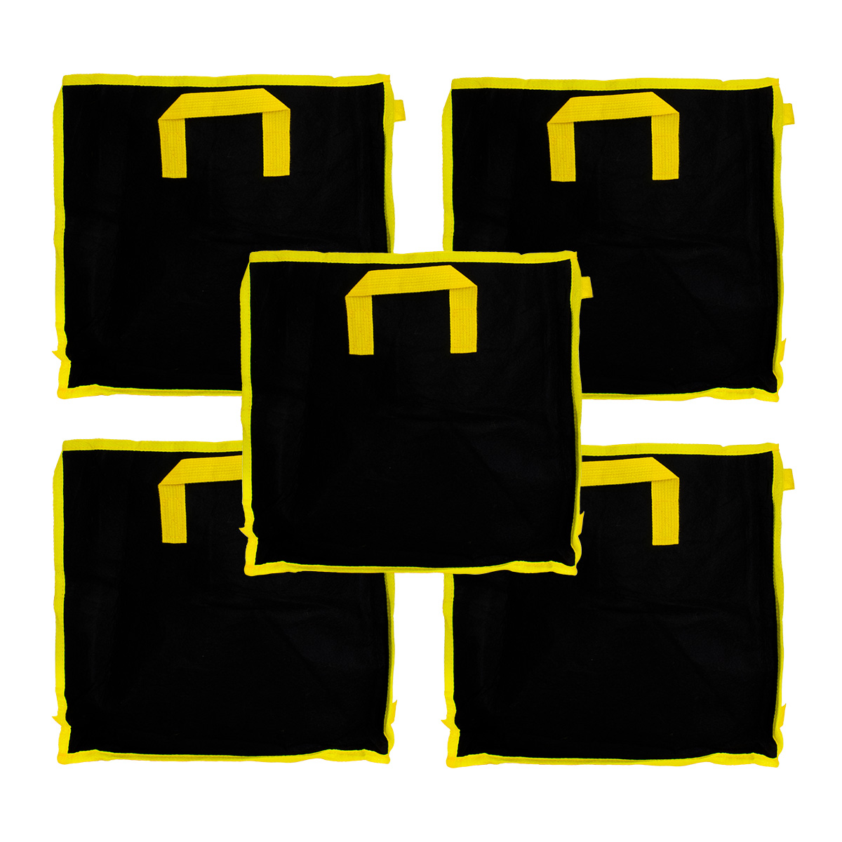 HTG Supply Square Phat Sack 5-Pack 10 Gal