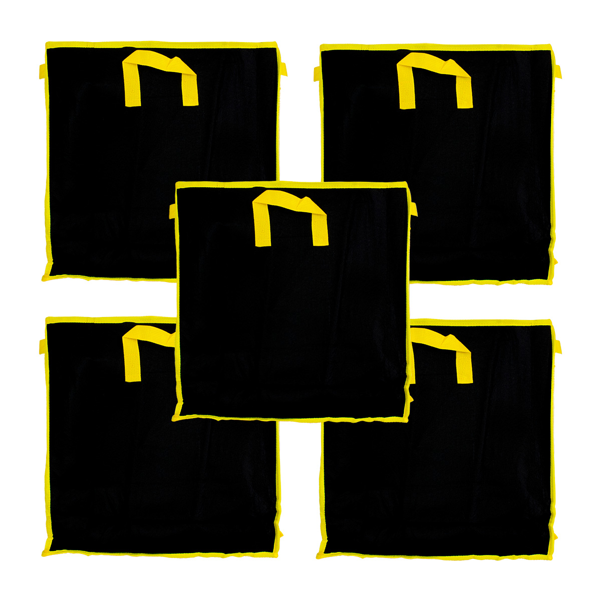 HTG Supply Square Phat Sack 5-Pack 15 Gal