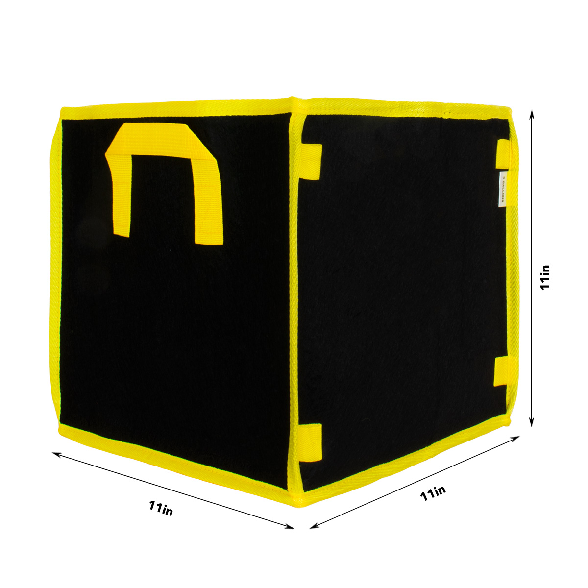 HTG Supply Square Phat Sack Size Chart 5 Gal