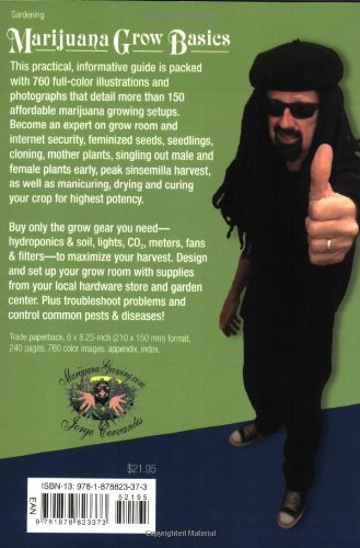 Marijuana Grow Basics Back Cover