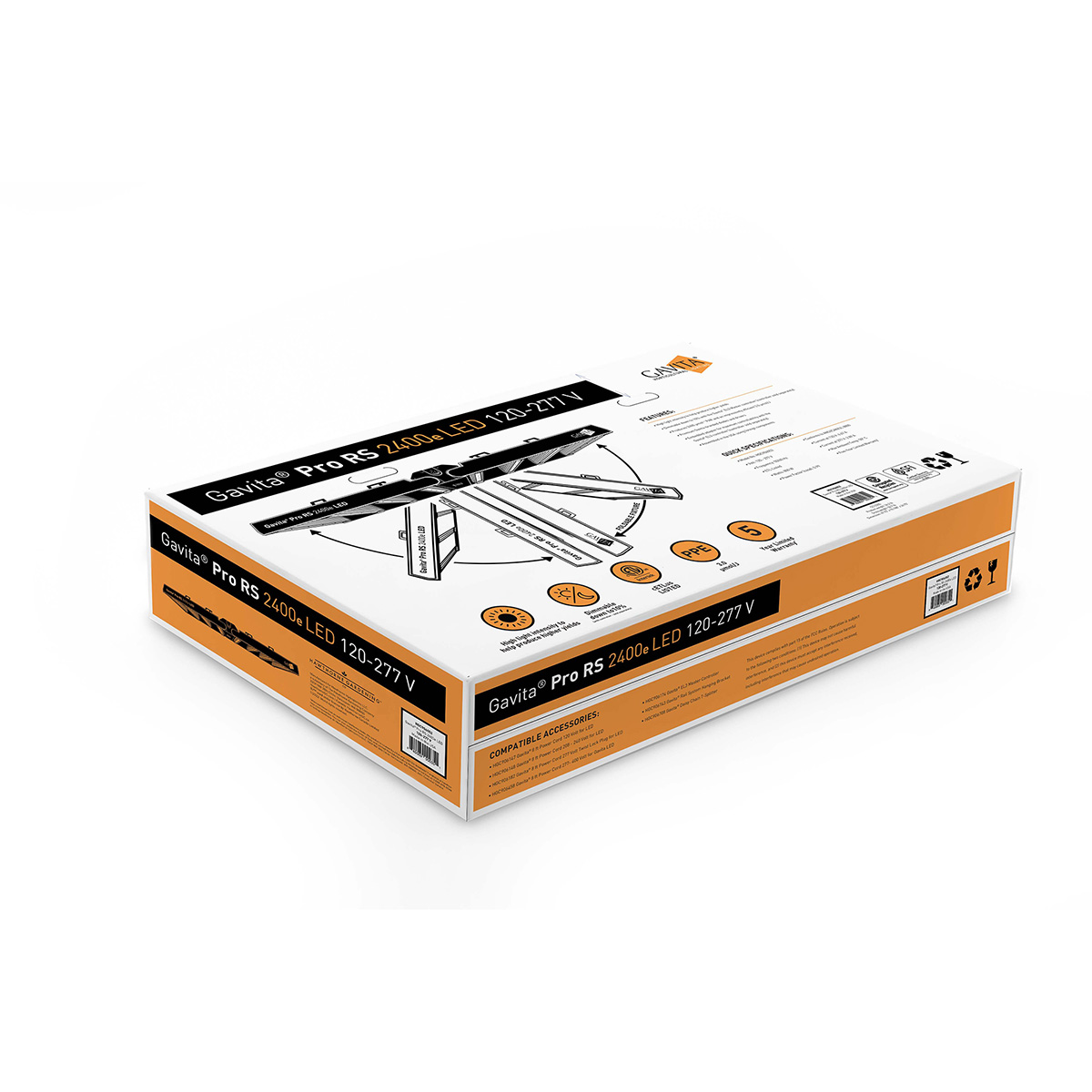 Gavita 2400e LED Grow Light Packaging