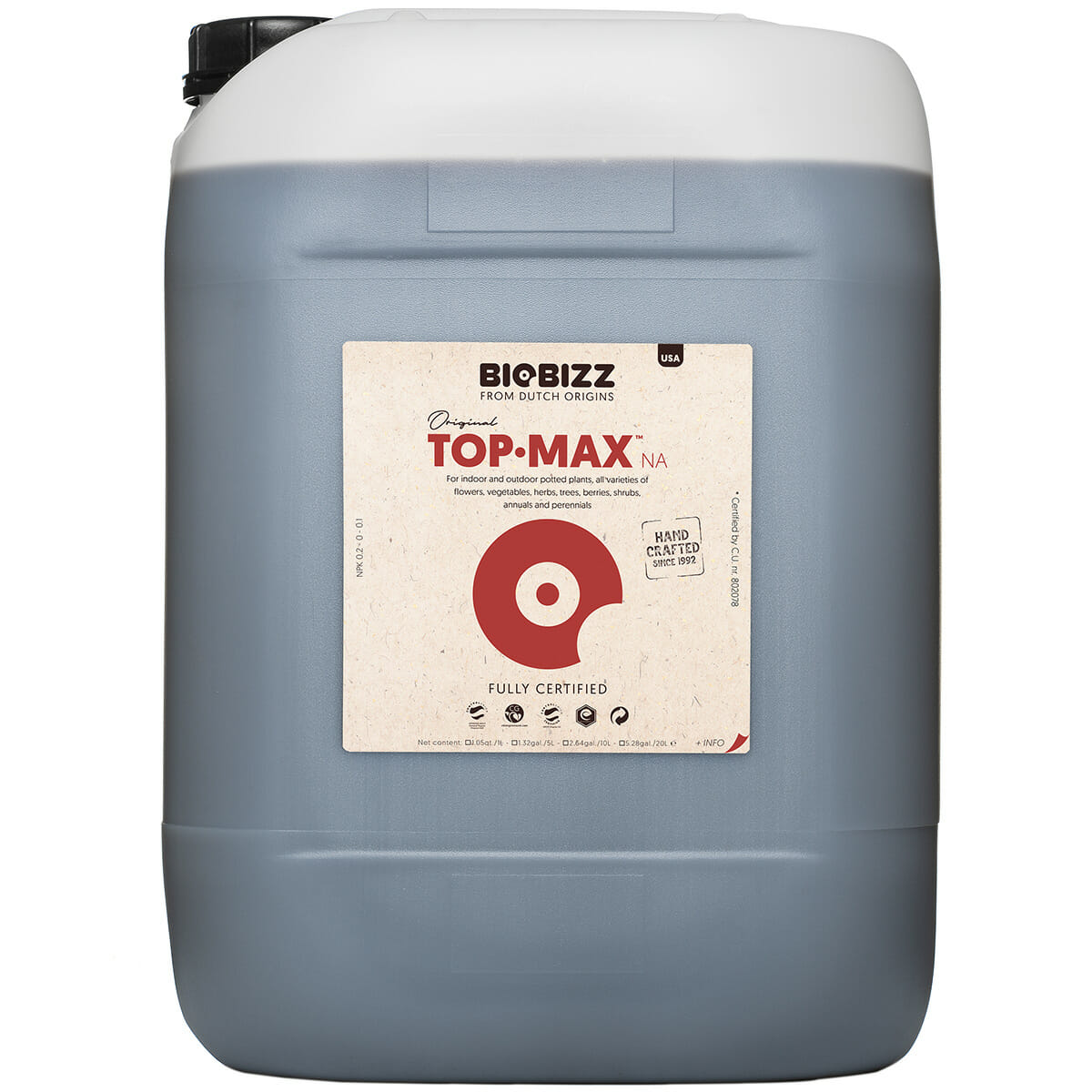 Biobizz Top-Max Flowering Stimulator 20L