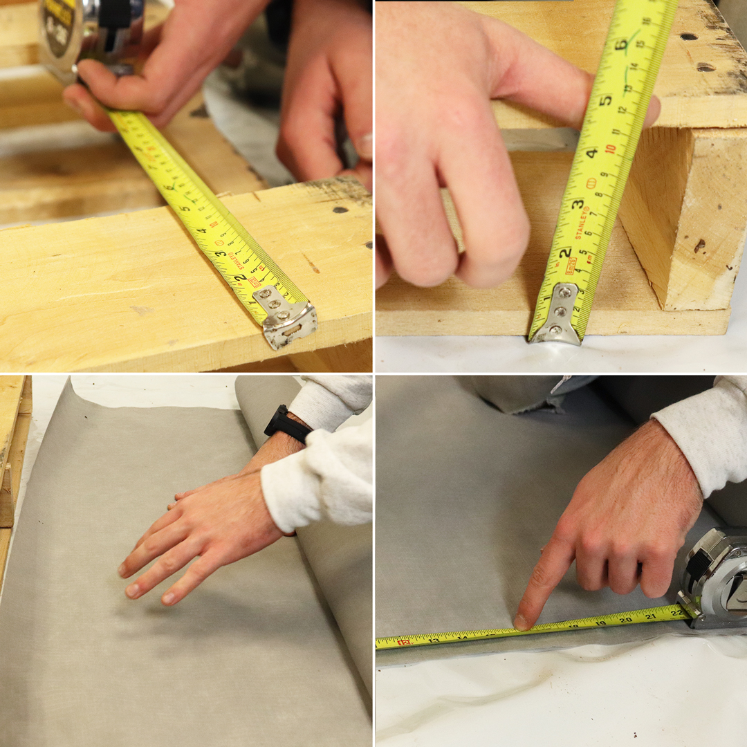 DIY Pallet Garden - Pockets for Plants