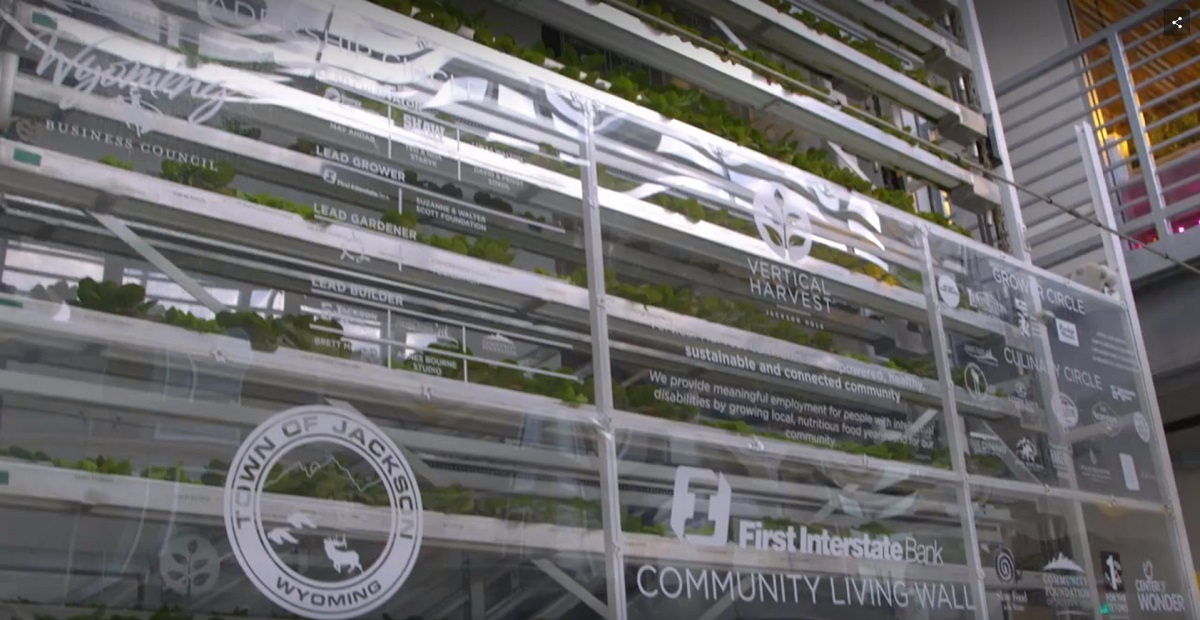 High Tech Vertical Farming Facility