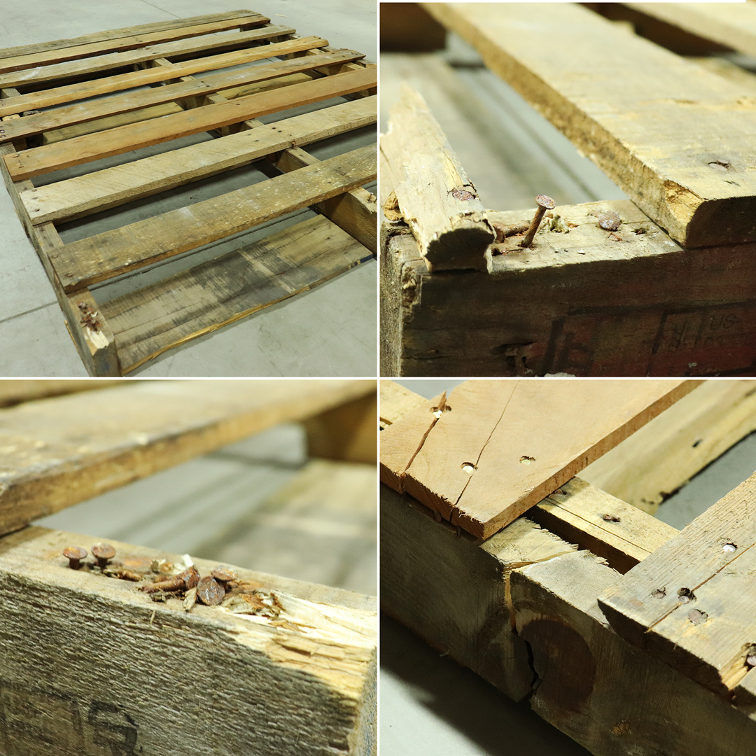 DIY Pallet Garden - What Not to Use