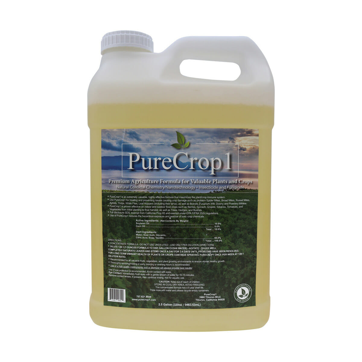 PureCrop1 Insecticide and Fungicide - 2.5 Gallon