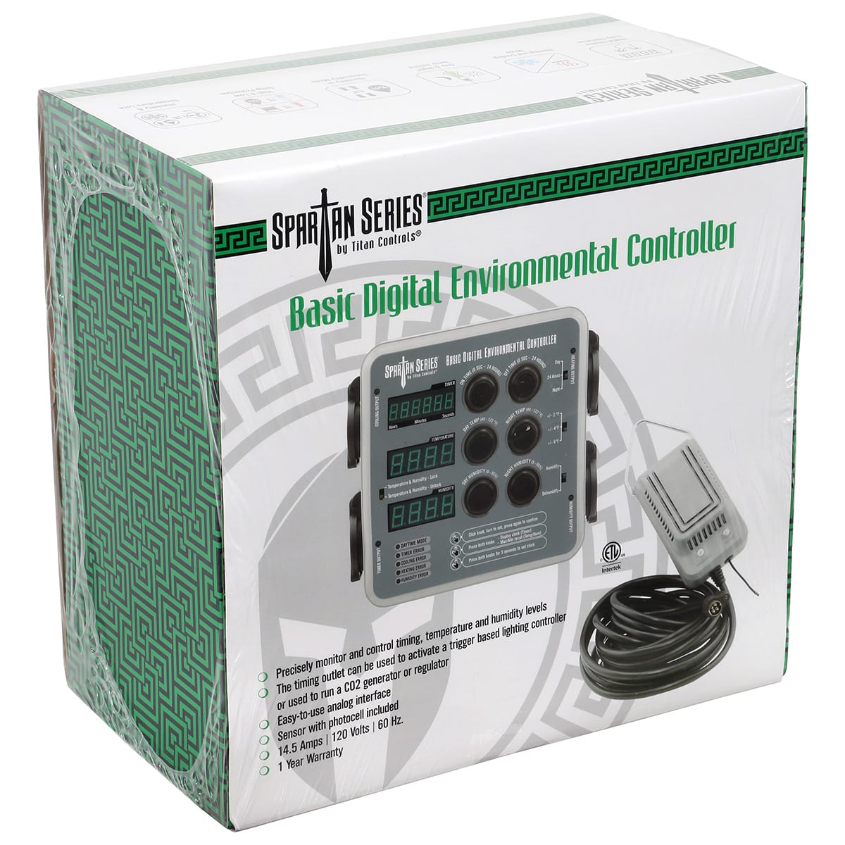 Titan Controls Spartan Environmental Controller Packaging