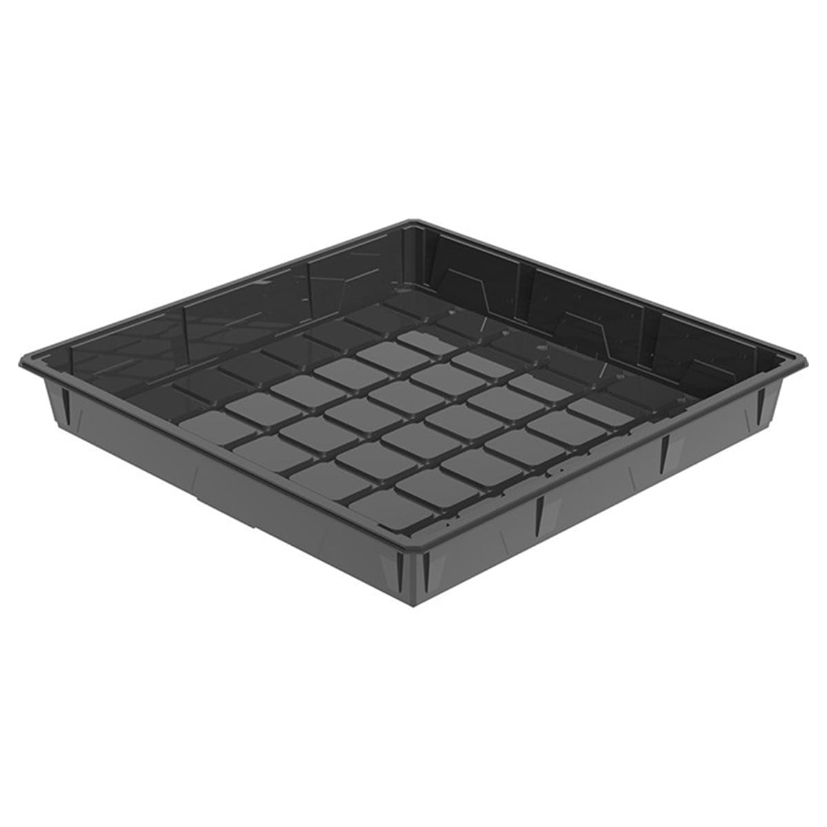 Active Aqua Black Low Rise Flood Tray - 4' x 4'