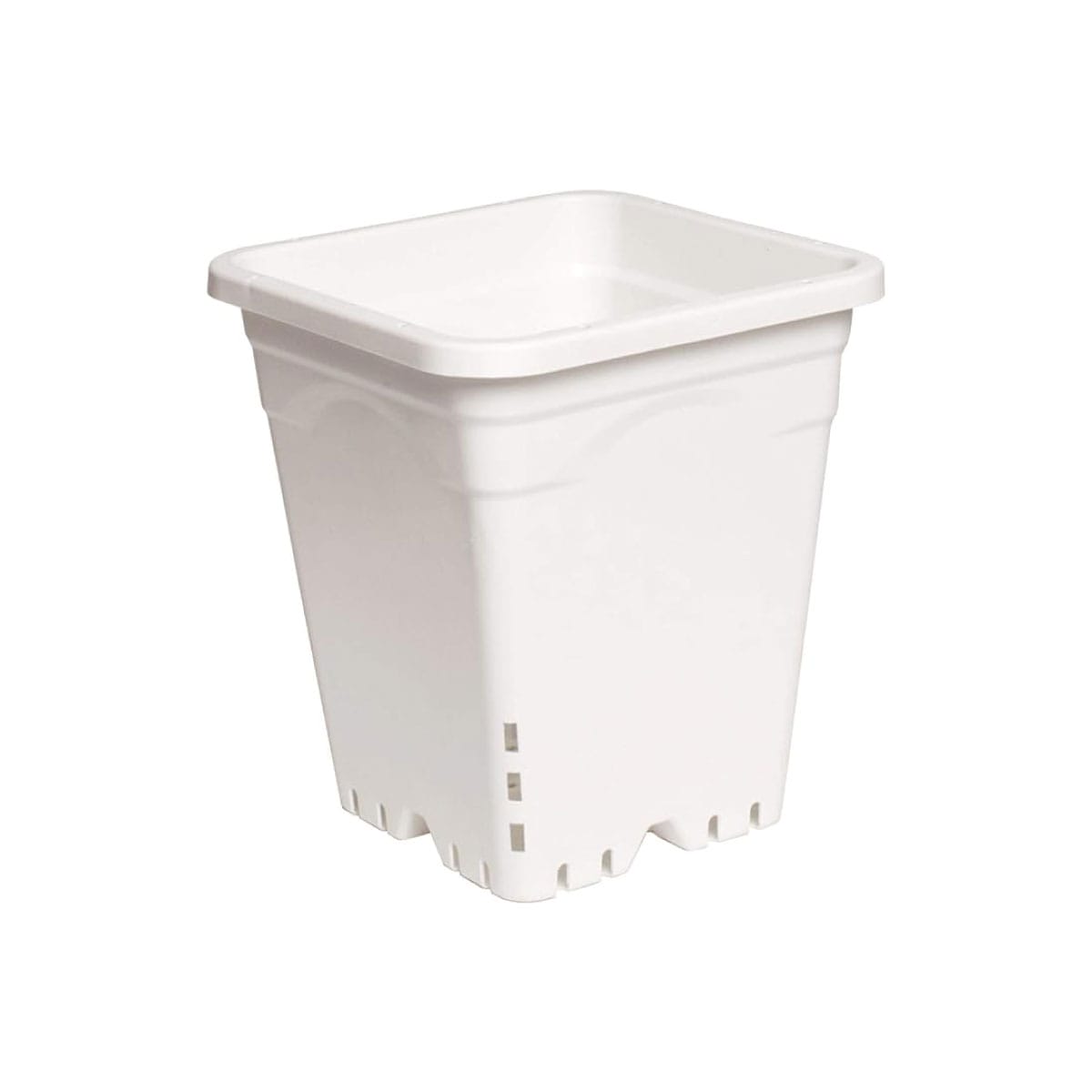 Active Aqua 9" x 9" Square White Pot - 10" Tall