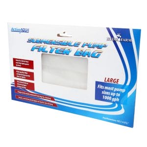 Active Aqua Submersible Pump Large Filter Bag - 10.5" x 13.125"