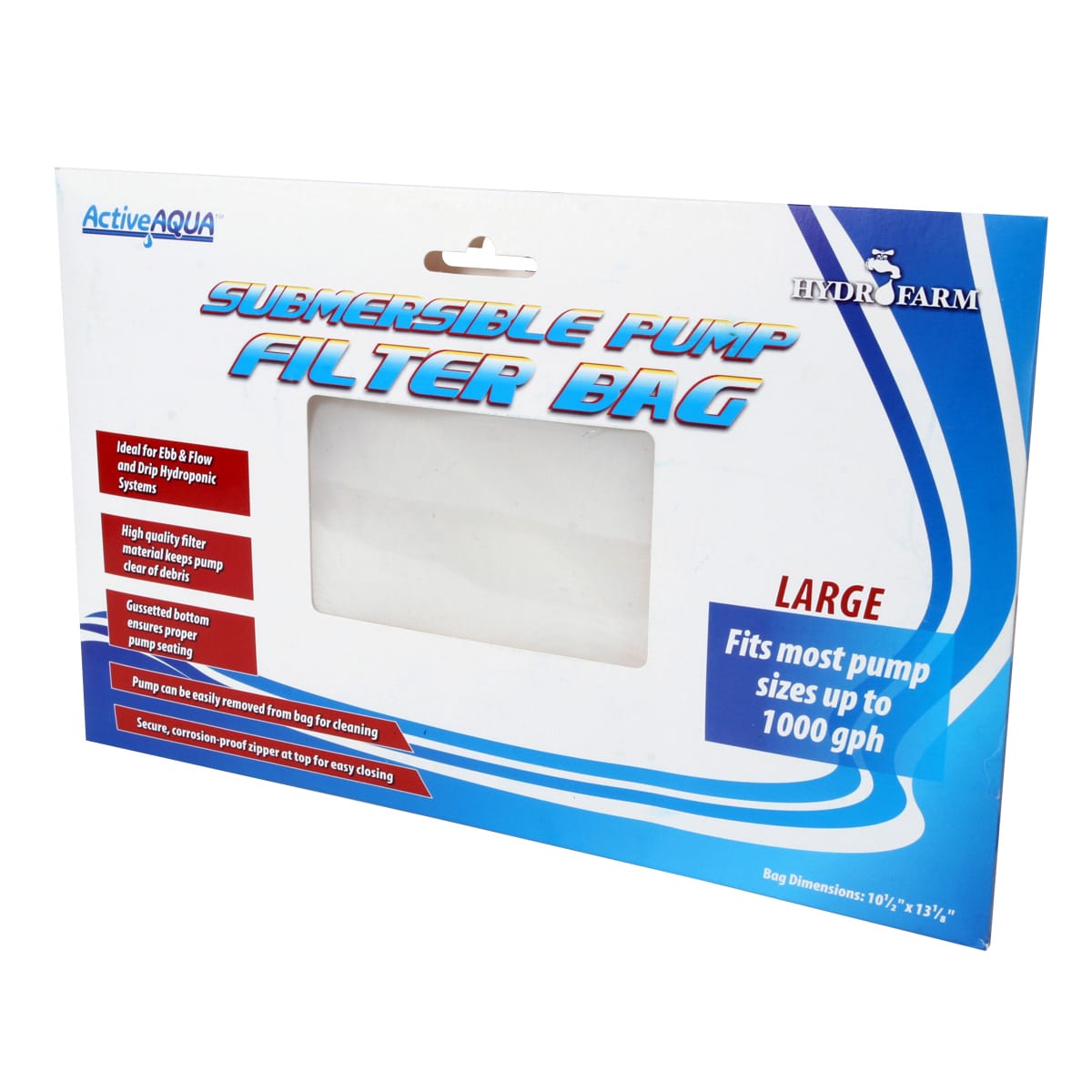 Active Aqua Submersible Pump Large Filter Bag - 10.5" x 13.125"