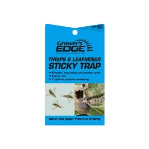 Grower's Edge Thrip & Leafminer Sticky Traps - 5 Pack