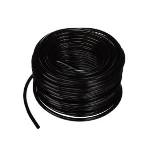 Hydro Flow Black Vinyl Tubing 1/4" ID - 100 Foot