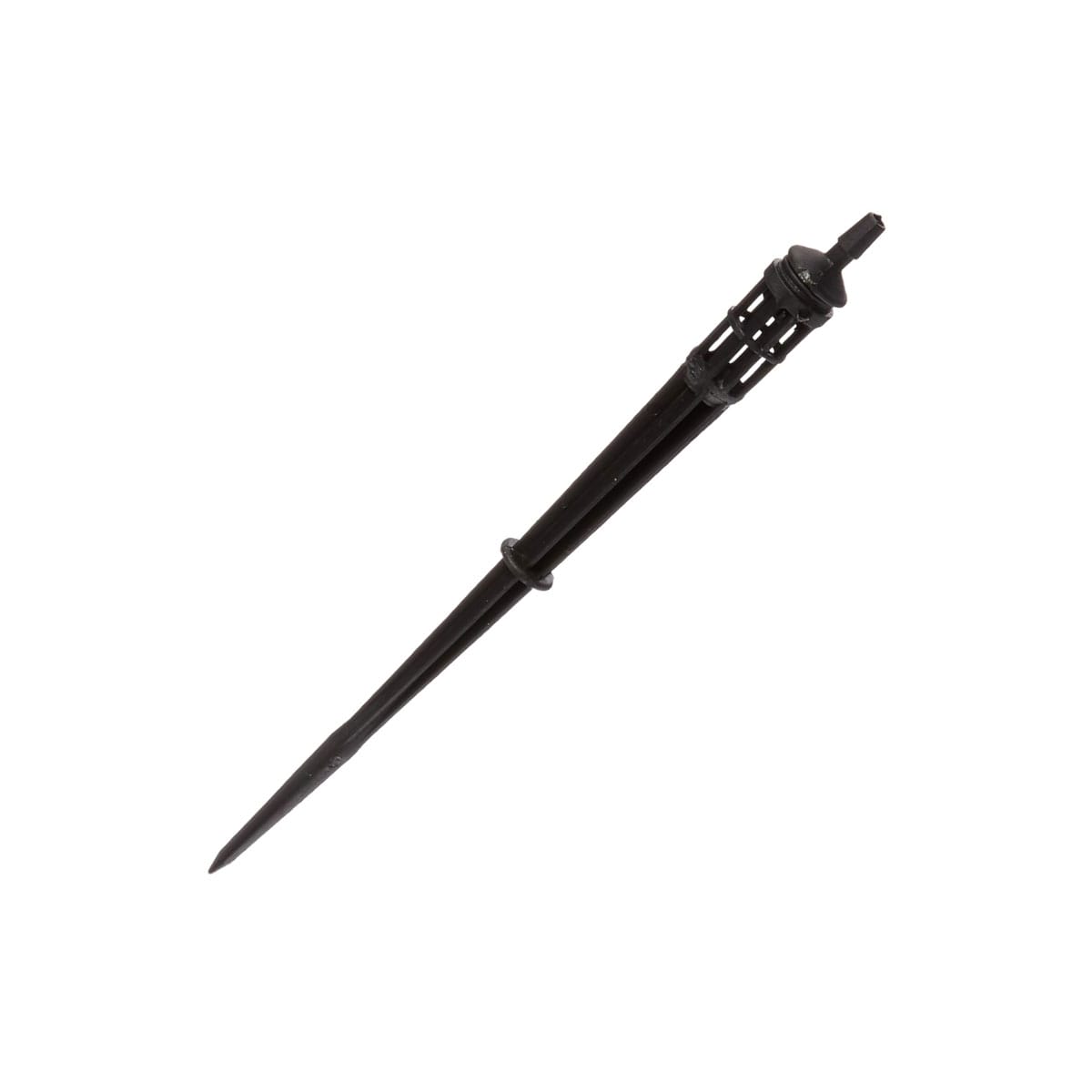 Hydro Flow Dripper Stake with Basket - 8 Inch