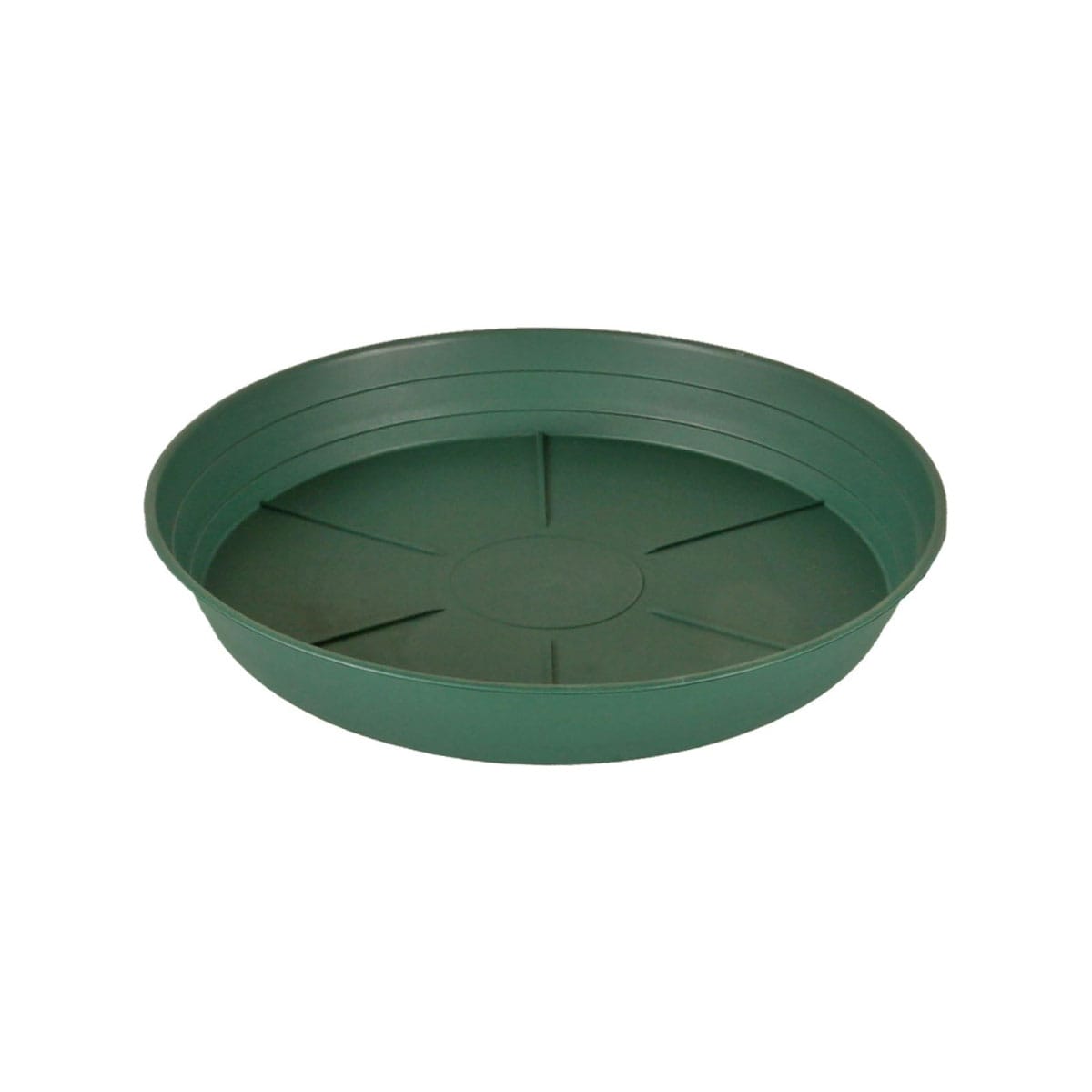 Green Premium Plastic Saucer - 10 Inch
