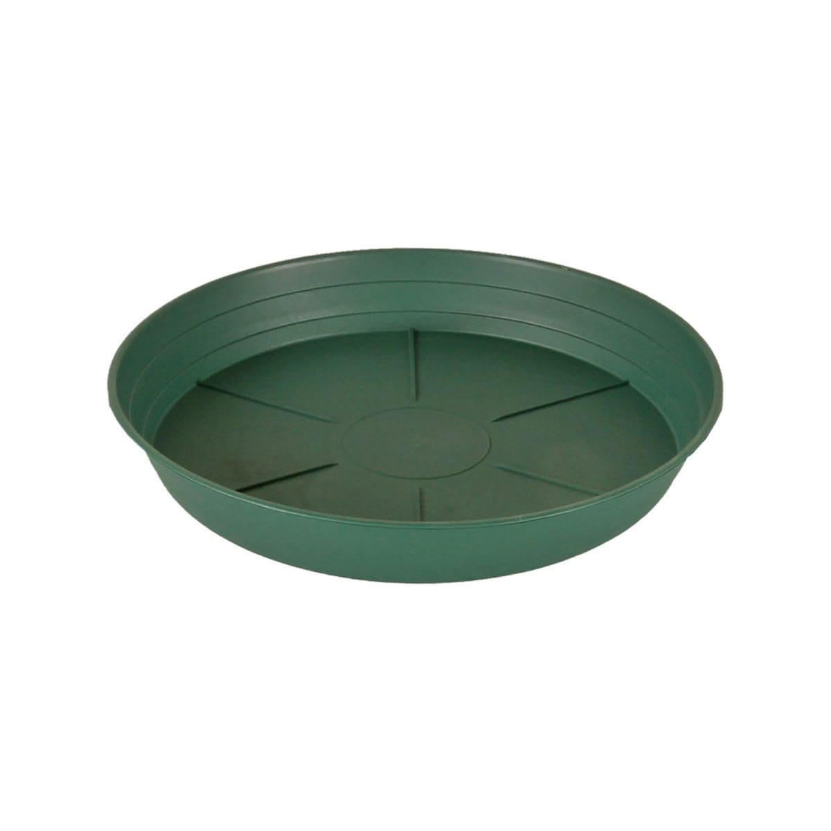 Green Premium Plastic Saucer - 12 Inch