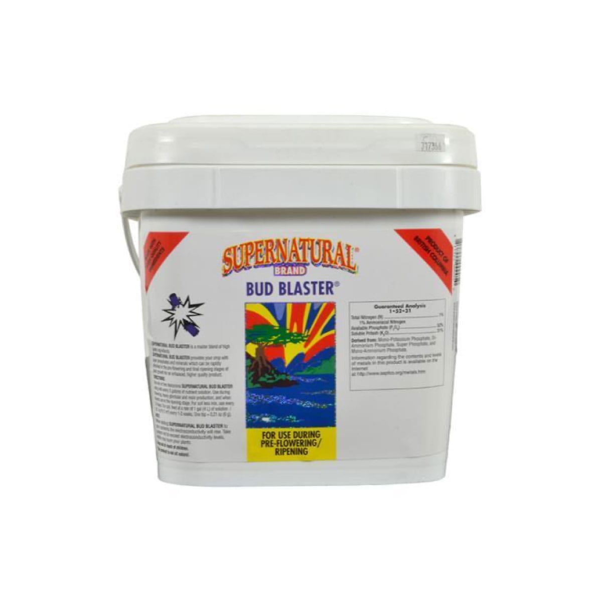 Supernatural Bud Blaster Plant Food - 10 Kilograms