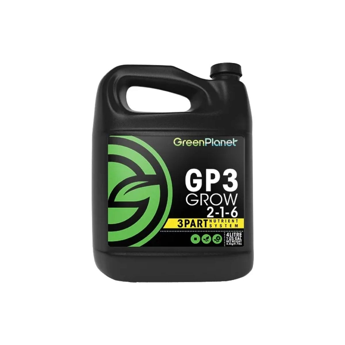 GreenPlanet GP3 Grow - 4 Liters