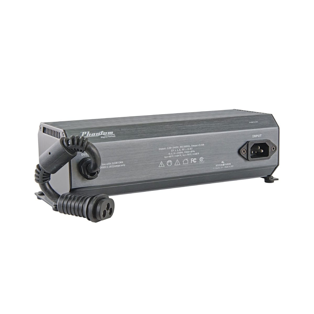 Phantom II CMH Digital Ballast 120V/240V 315W