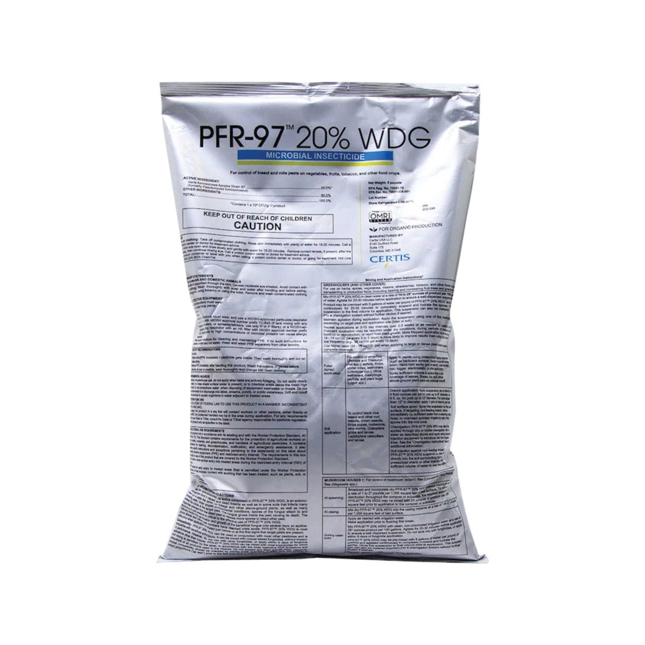 PFR-97 20% WDG - 5 Pound