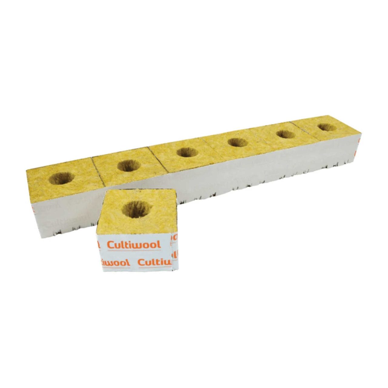Cultiwool Stonewool 4"x4"x2.5" - Case of 216