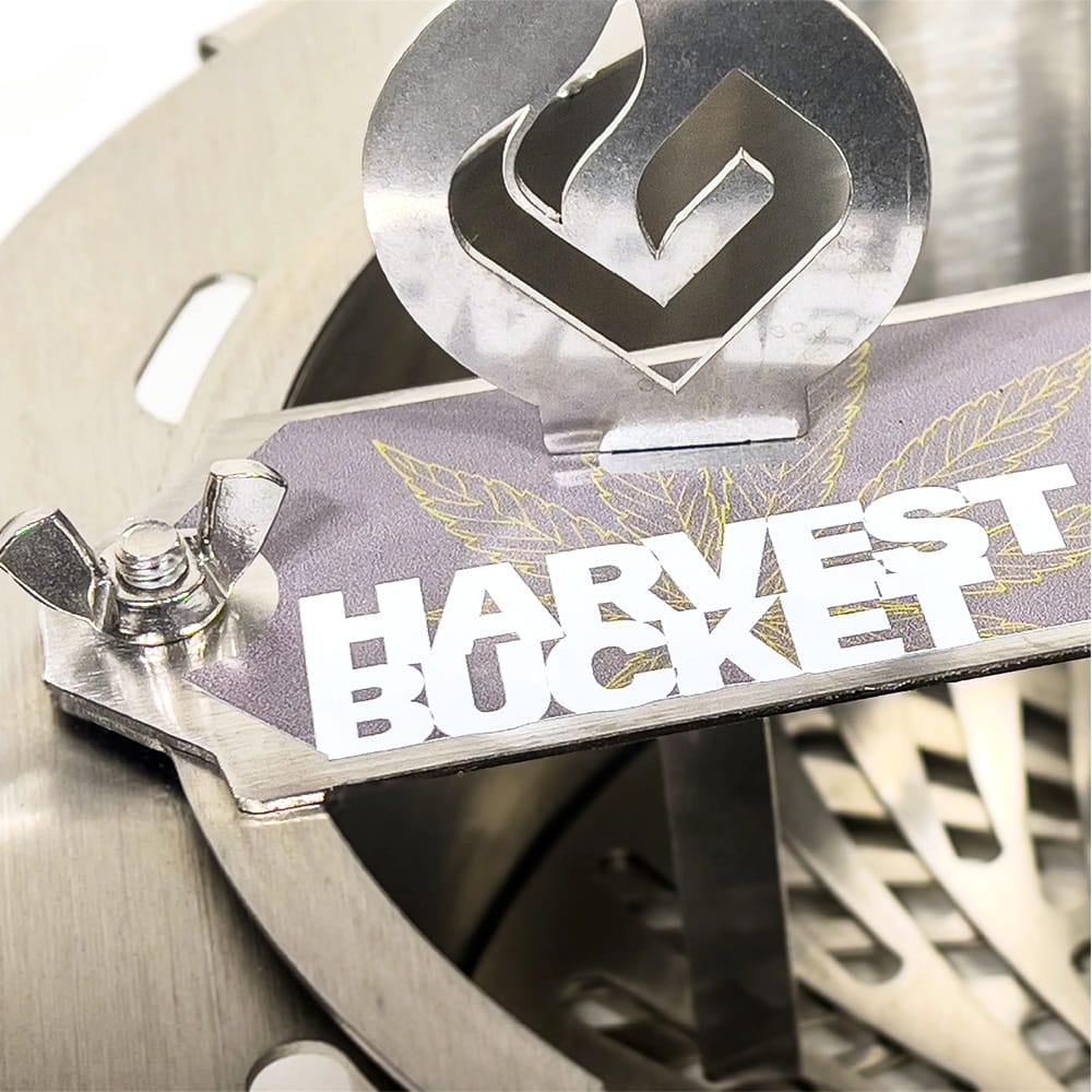 Harvest Bucket Bud Trimmer