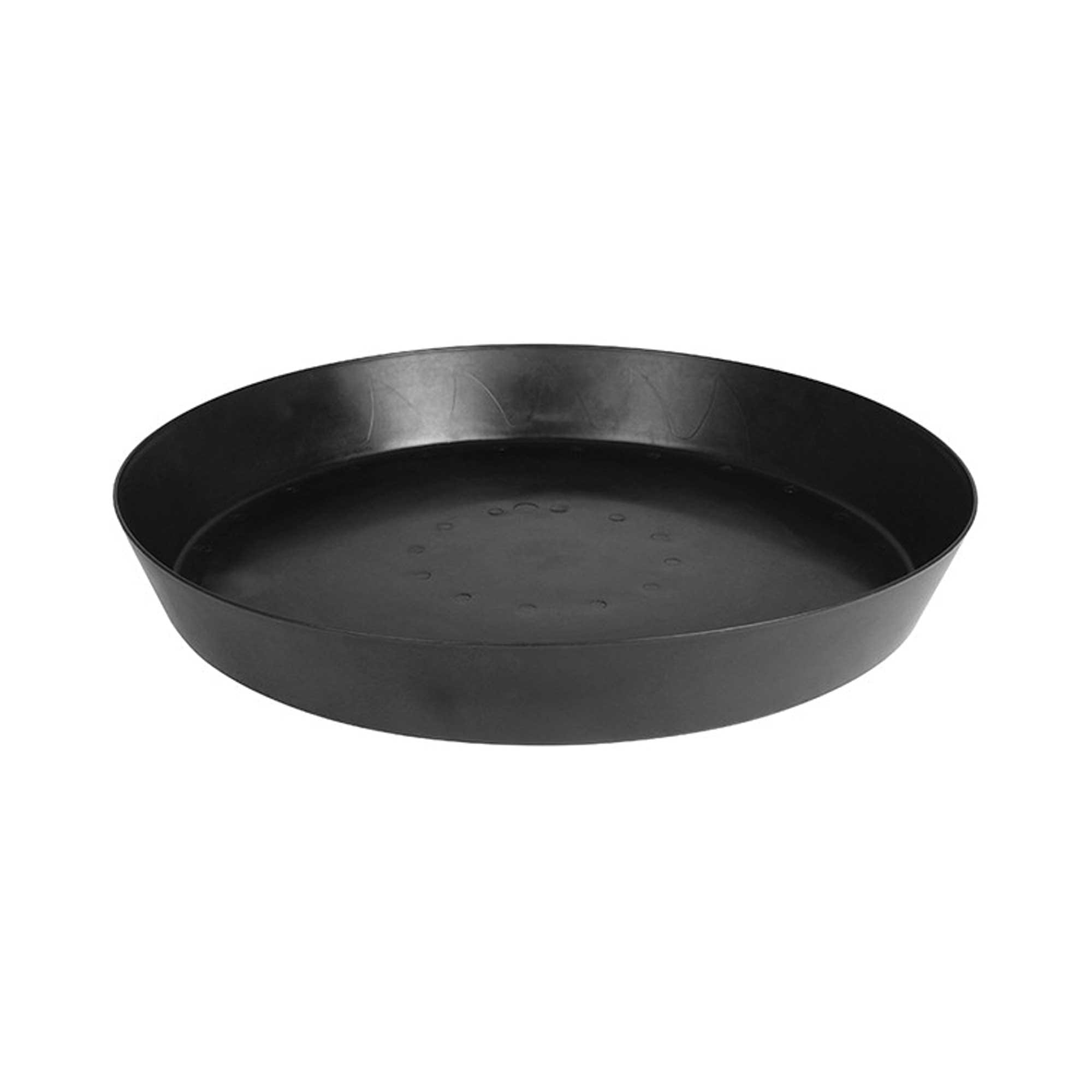 Gro Pro Heavy Black Saucer - 25 Inch